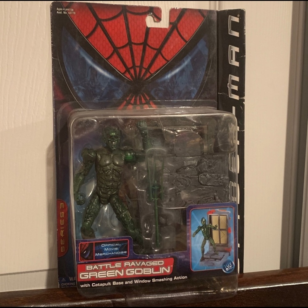 Spider-Man 2002 Green Goblin figure